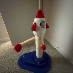 cat toy by chew, cat scratcher